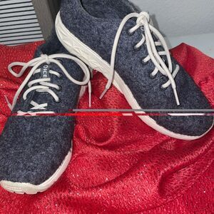 Icebug Eide Wool Biosole Walking Sneaker Shoe Men's 8.5 Blue